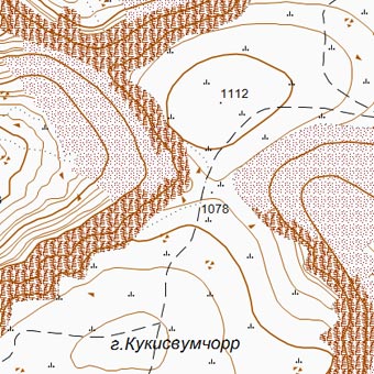 Карта перевал Академический ГГЦ и окрестности